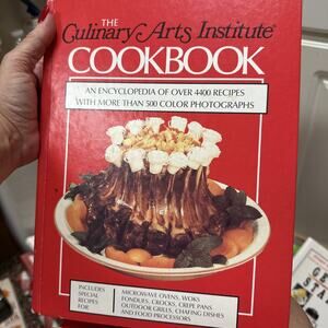 The Culinary Arts Institute Cookbook Cook Book Encyclopedia 1986 Vintage